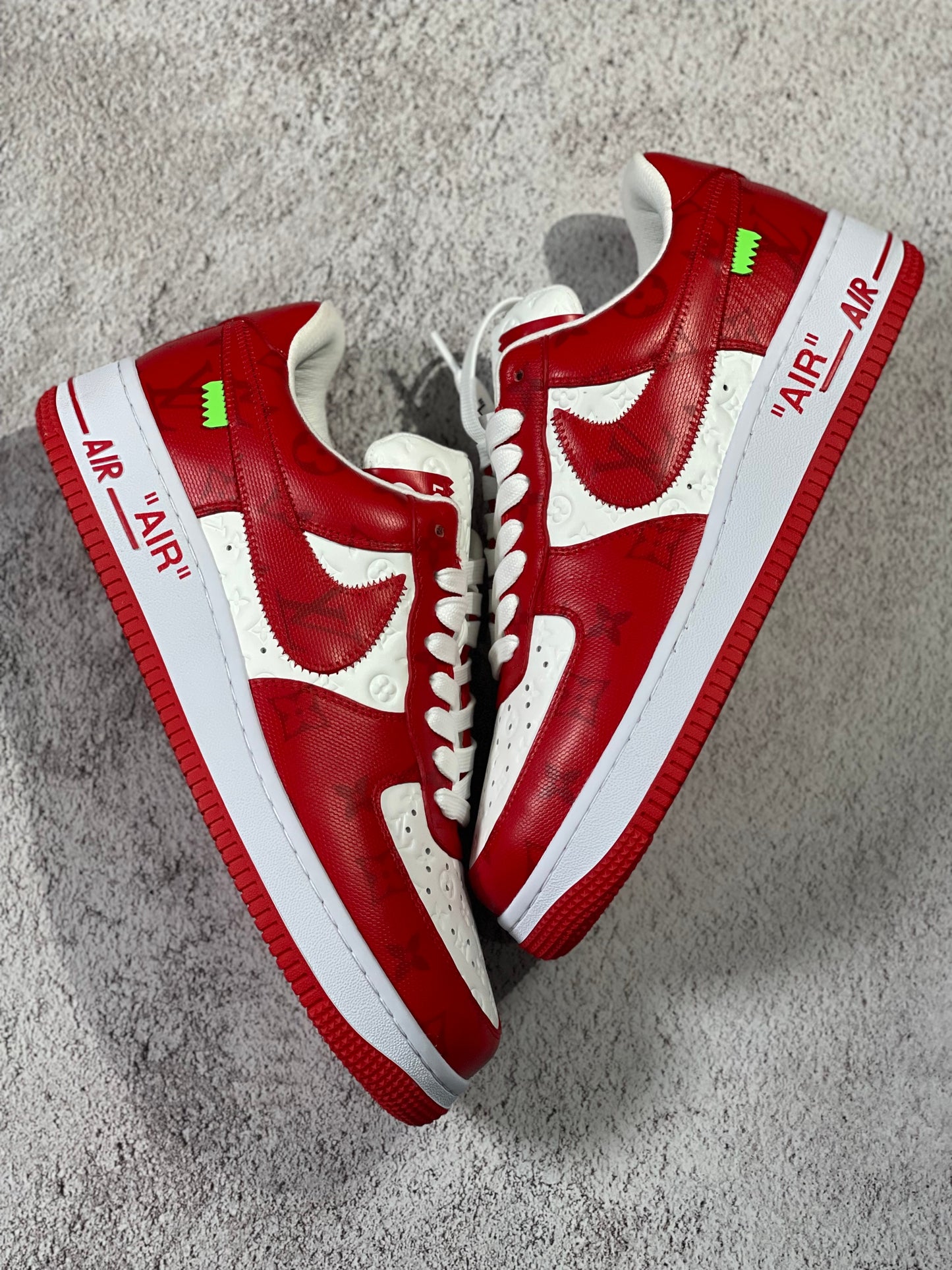 Air Force 1 Low Louis Vuitton White Red