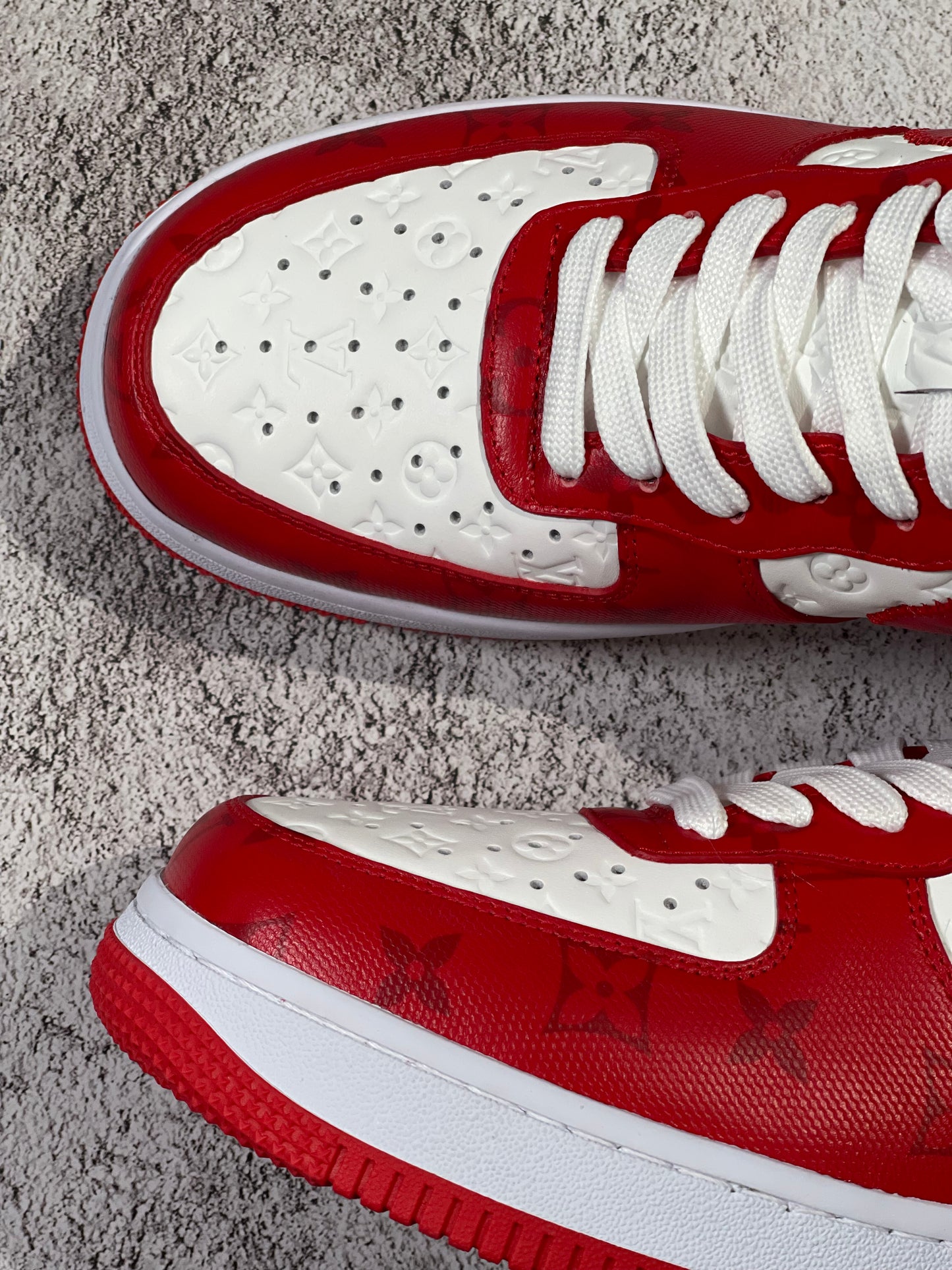 Air Force 1 Low Louis Vuitton White Red