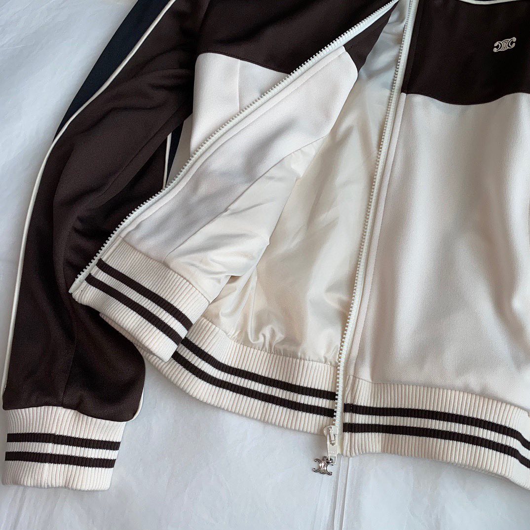 Celine Triomphe Logo Track Jacket