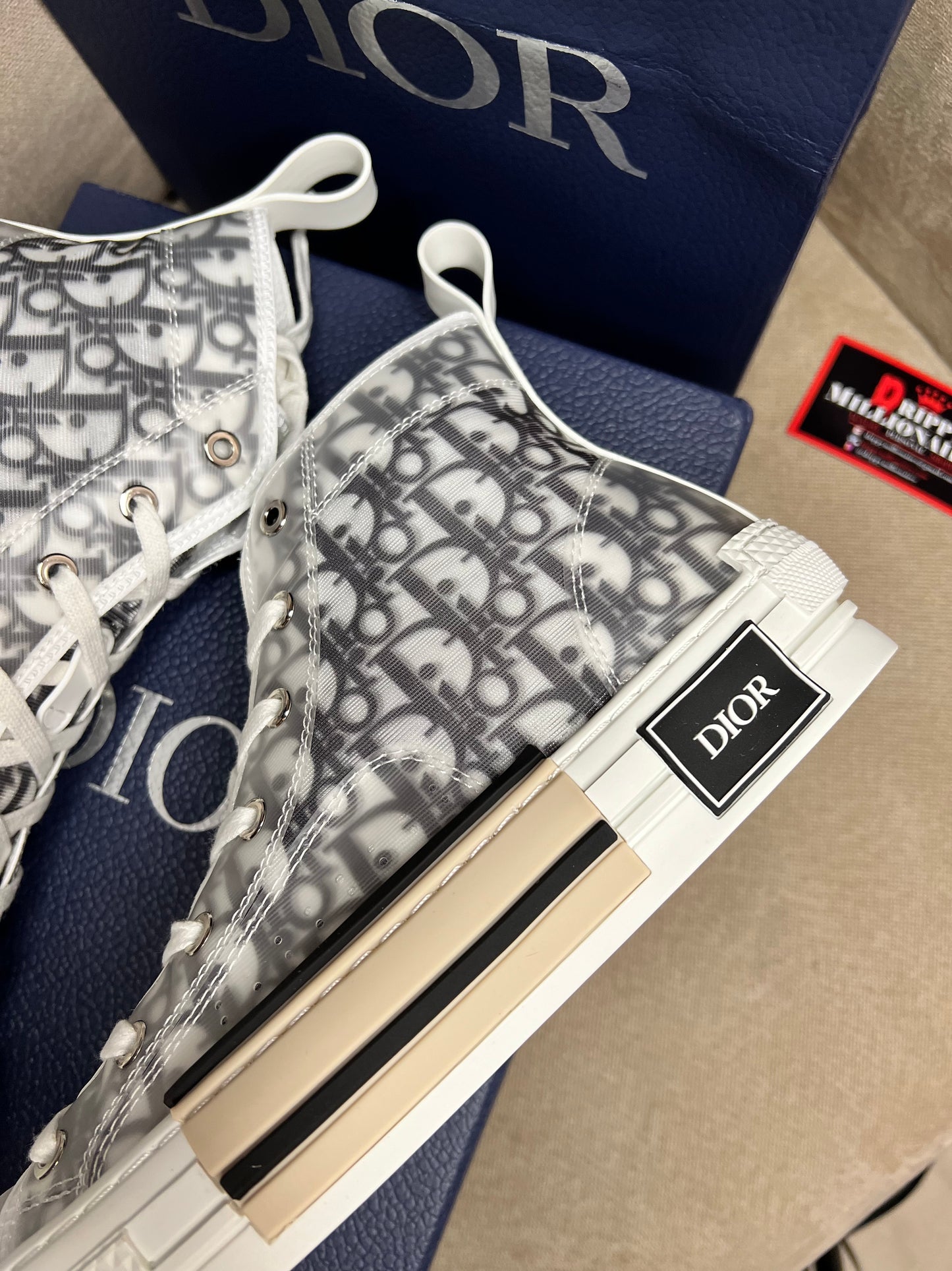 Dior B23 Top- High Sneaker
