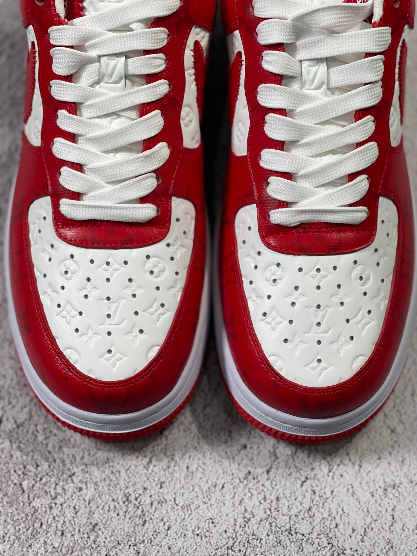 Air Force 1 Low Louis Vuitton White Red