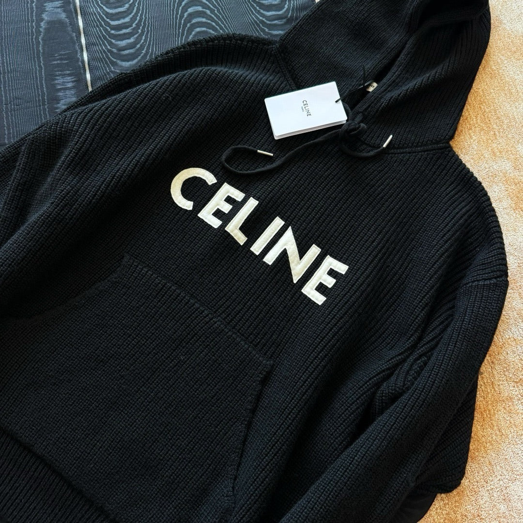 Celine Logo Hoodie