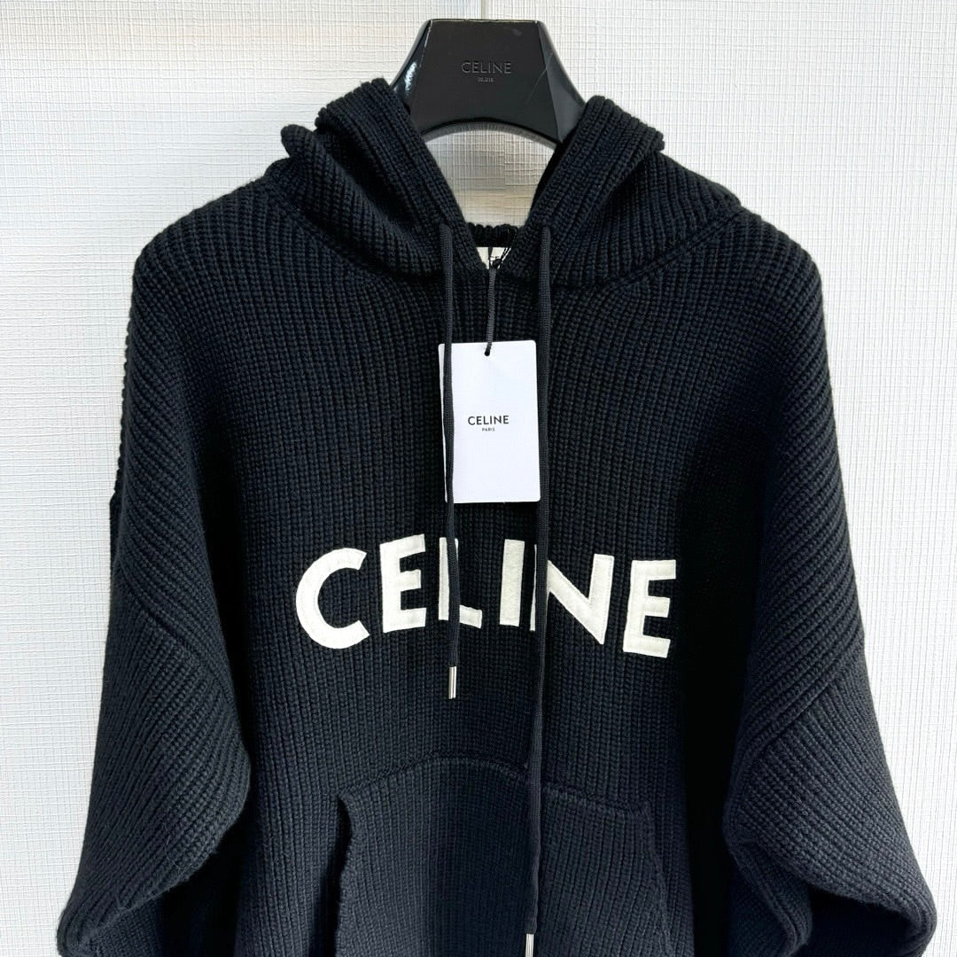 Celine Logo Hoodie