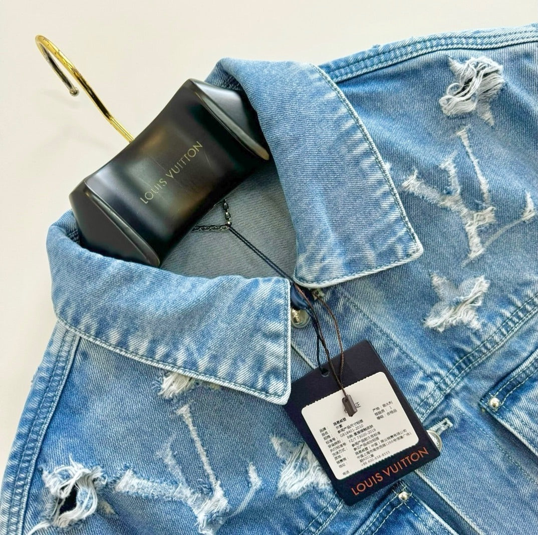 Lv Denim Trucker Jacket