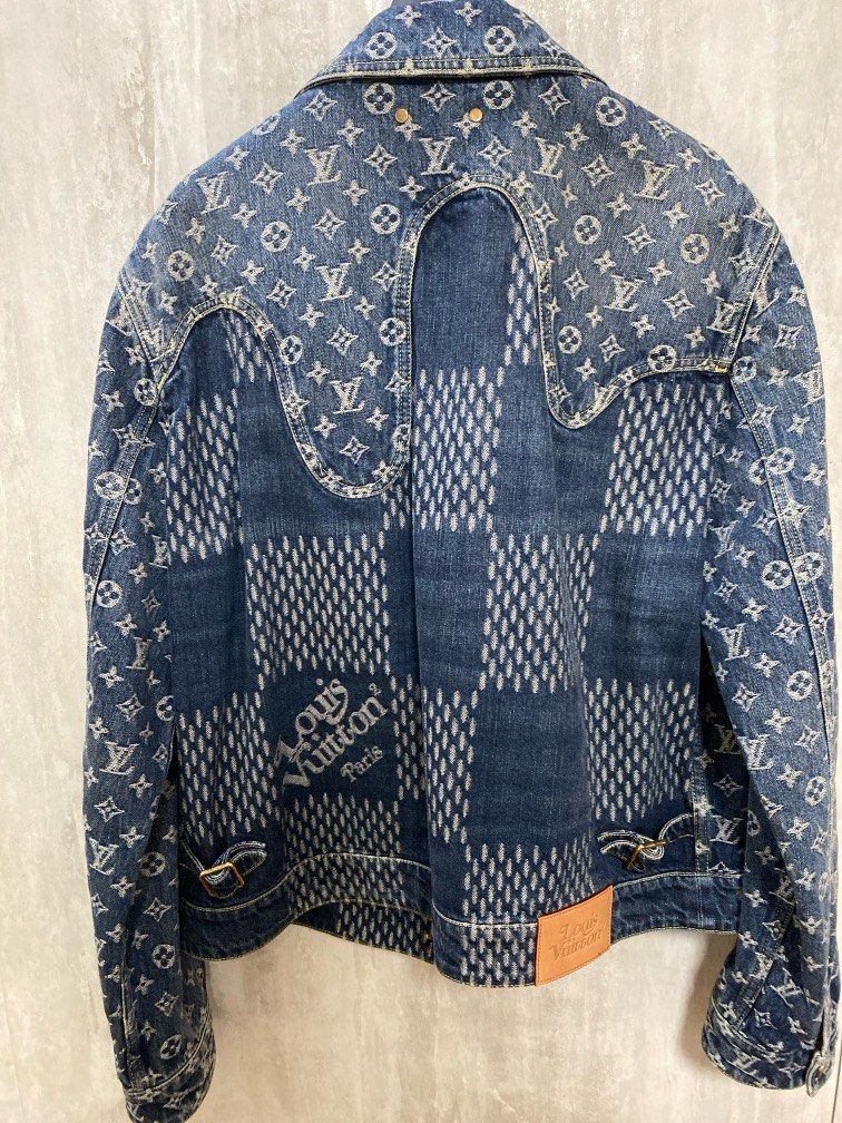 Lv X Supreme Monogram Denim Jacket