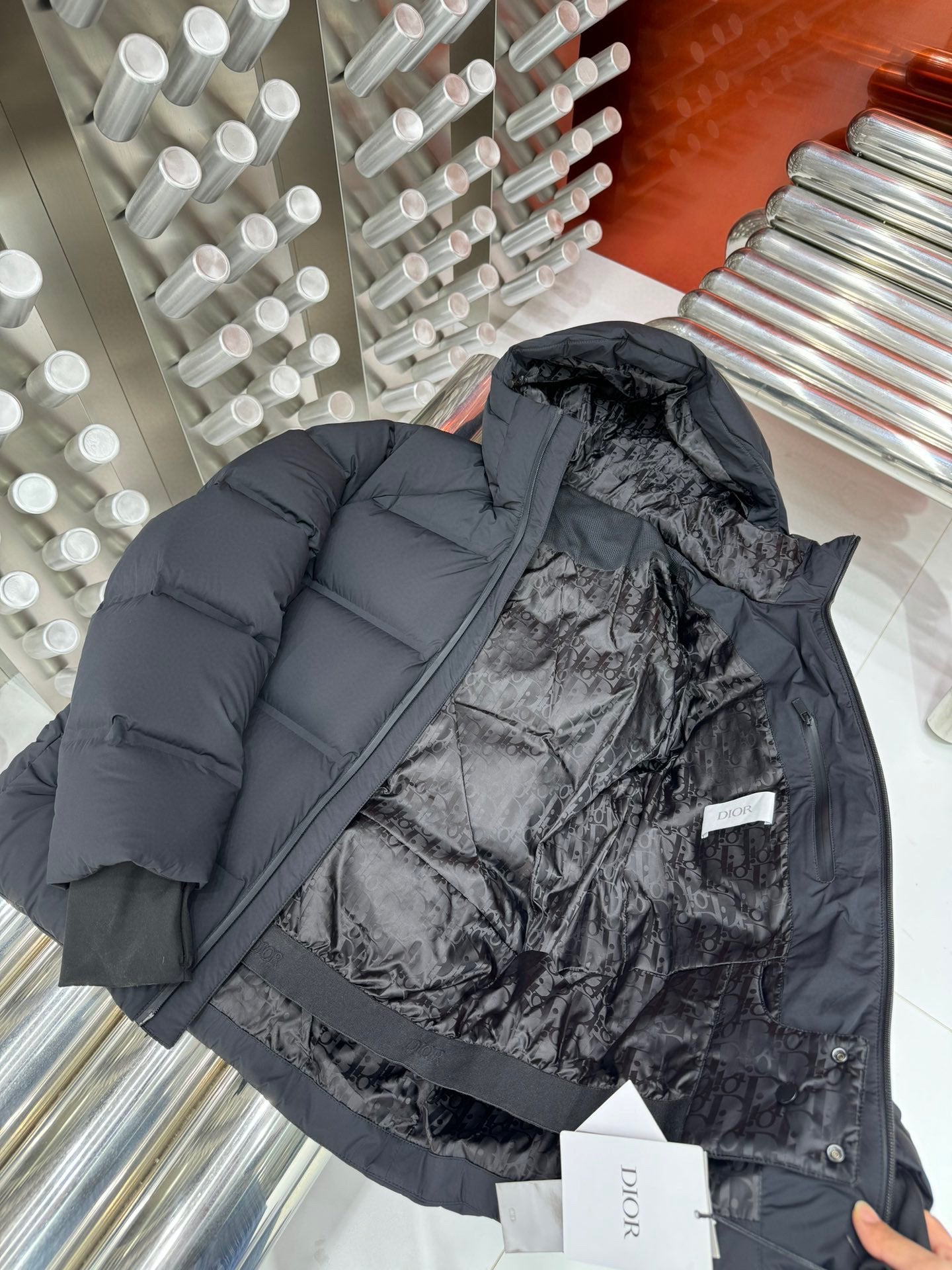 DIOR OBLIQUE DOWN JACKET