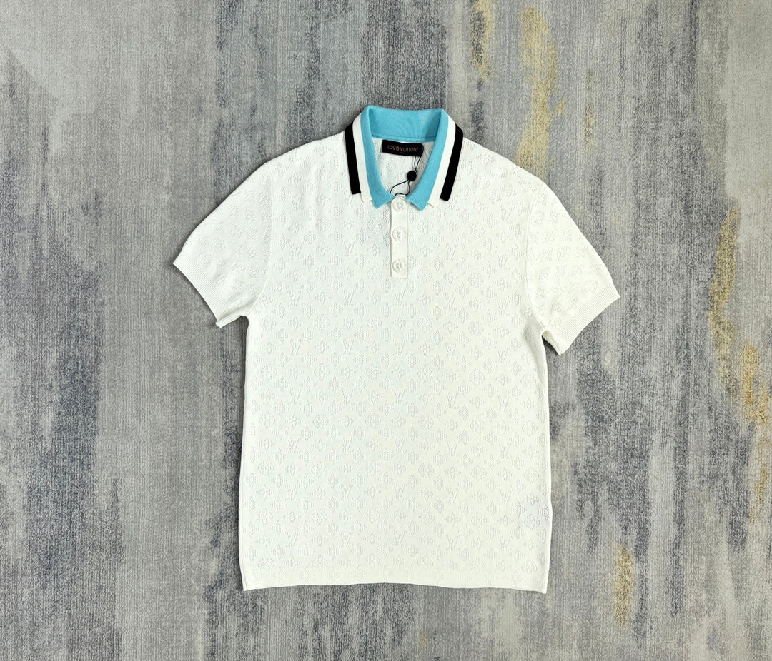 Lv Short-Sleeved Signature Shirt