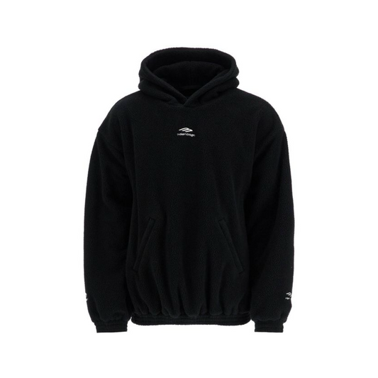 Balenciaga Logo Fleece Hoodie