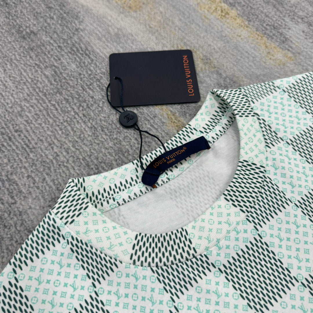 Lv Short-Sleeved Signature Shirt