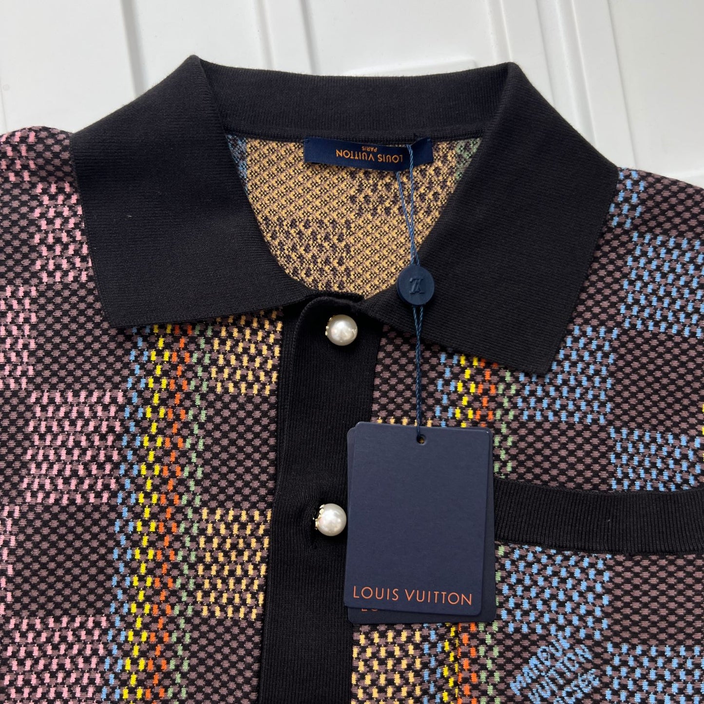 Lv Short-Sleeved Signature Shirt