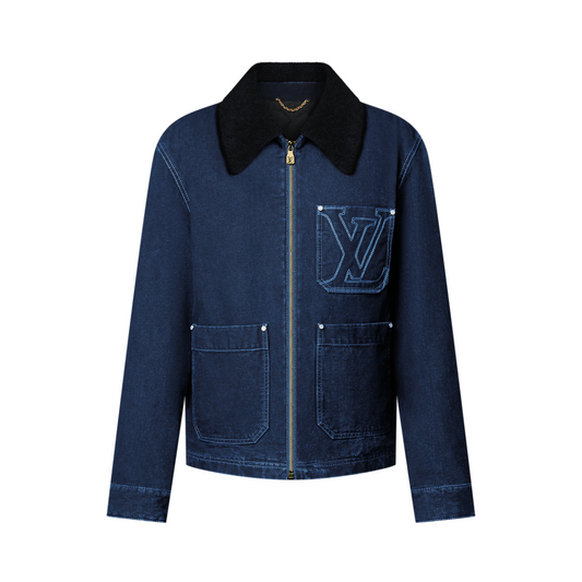 Lv Wintery Workwear Denim Jacket