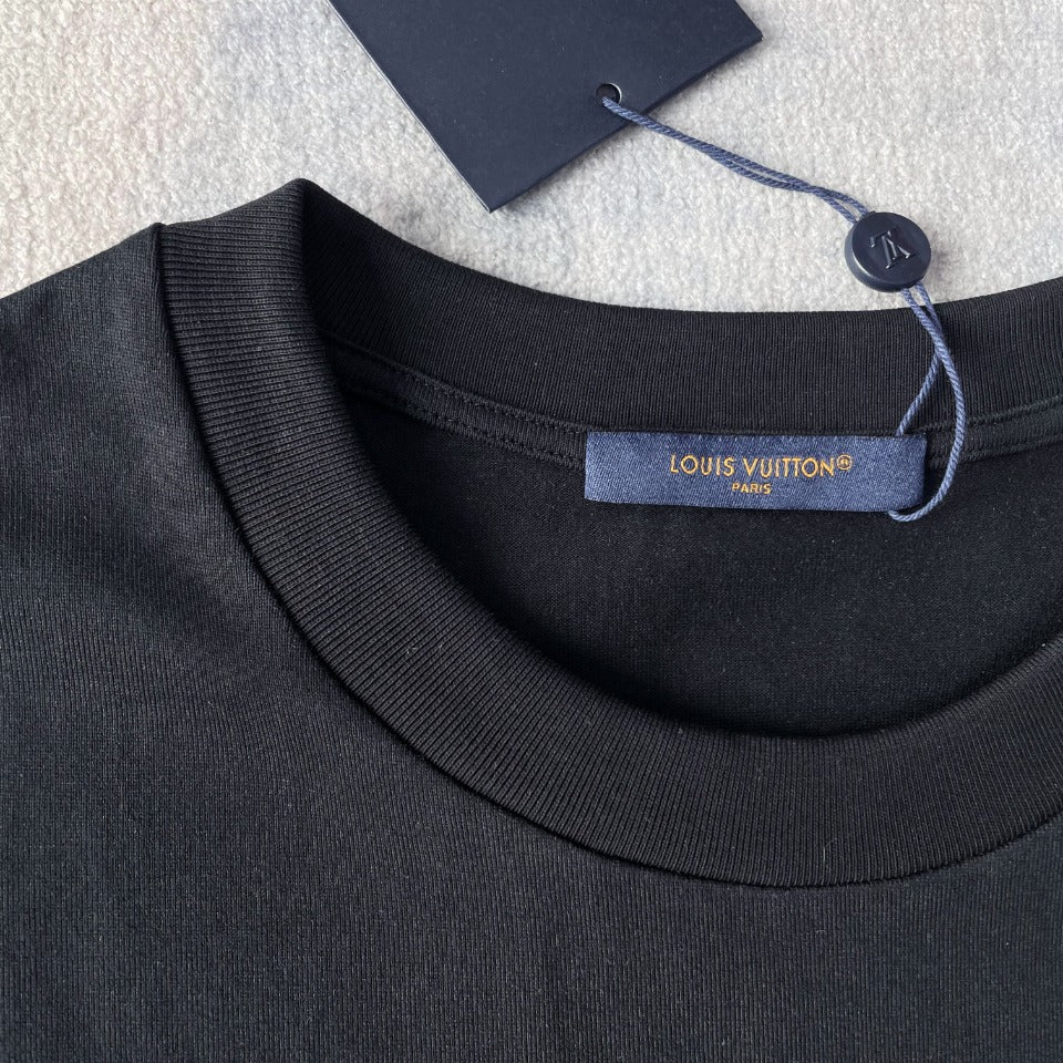 Lv Short-Sleeved Signature Shirt