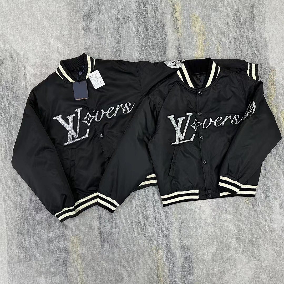 LV Lovers jacket with crystals