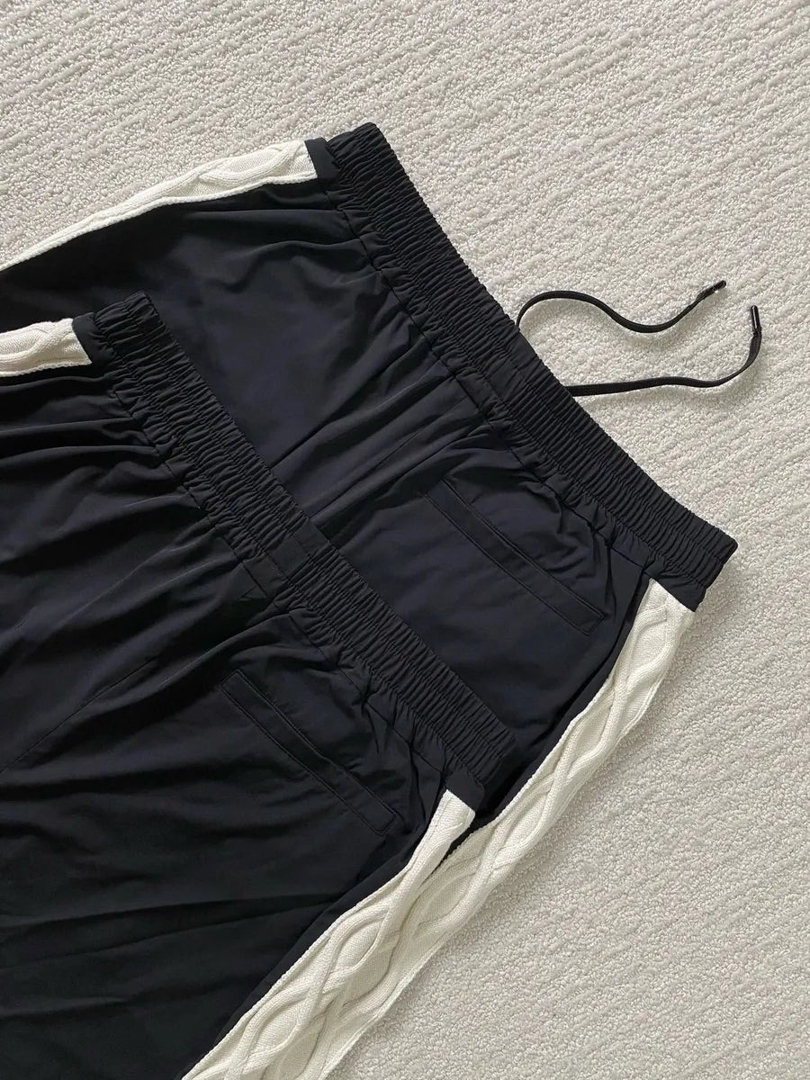 LV  Embroidered Technical Track Pants