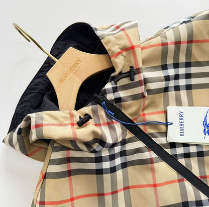 Burberry Reversible Check Trafford Windbreaker Jacket
