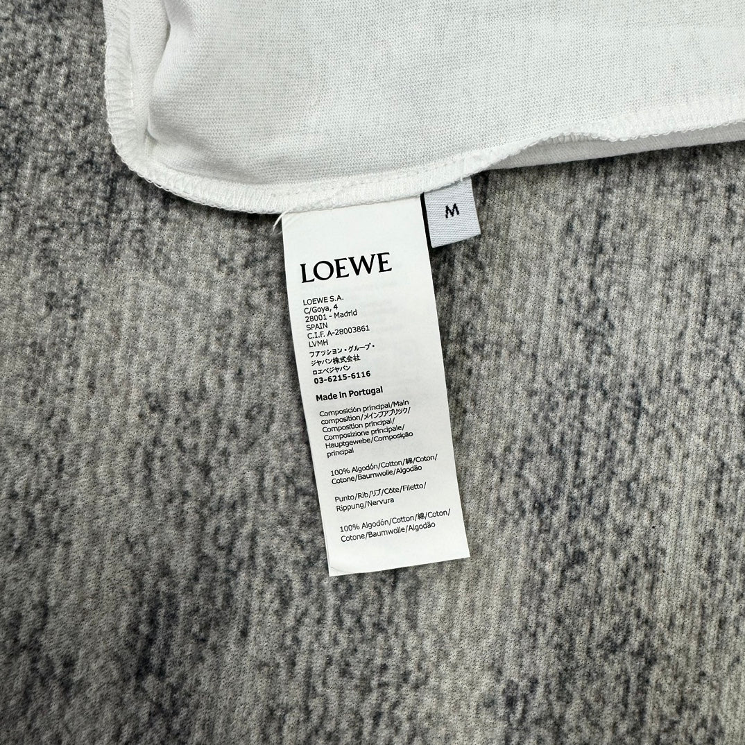 LOEWE  Anagram Logo Embroidered Cotton Jersey T-Shirt