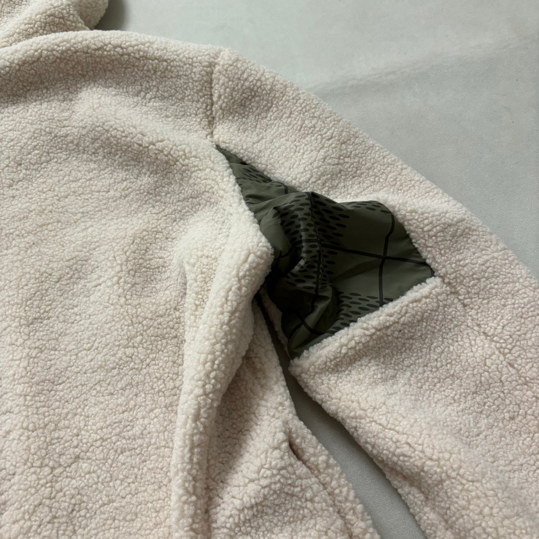 Lv Reversible Nylon And Fleece Windbreaker