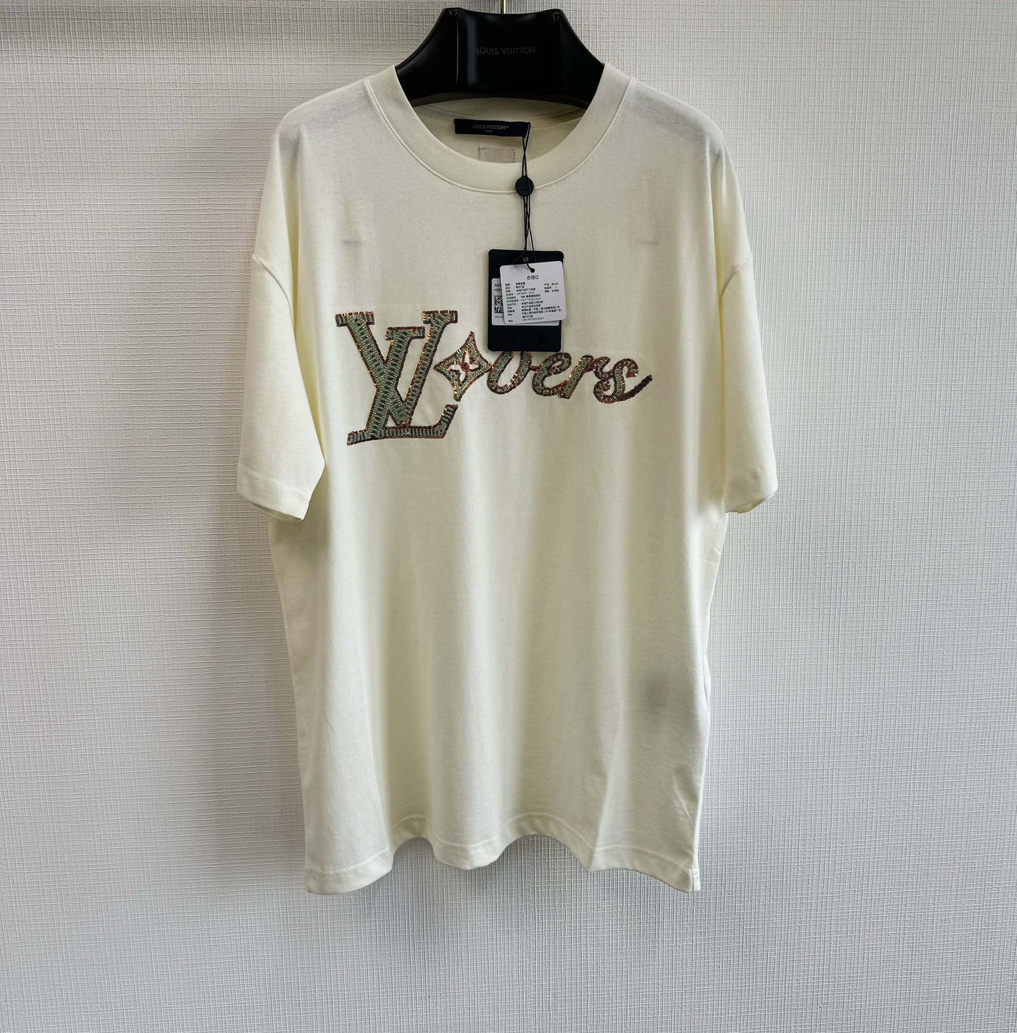 Lv Short-Sleeved Signature Shirt