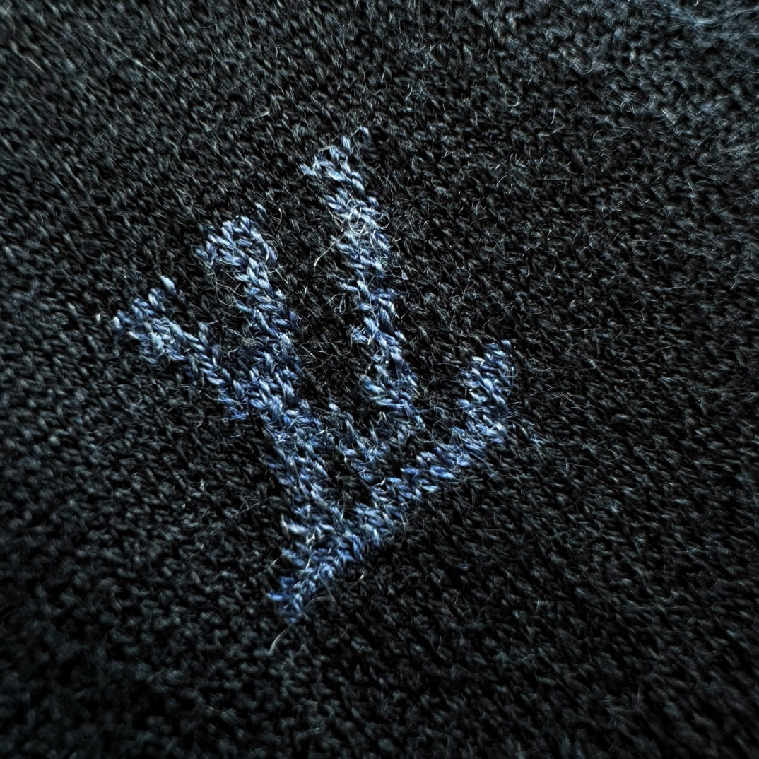 LV Embroidered Cotton Sweatshirt