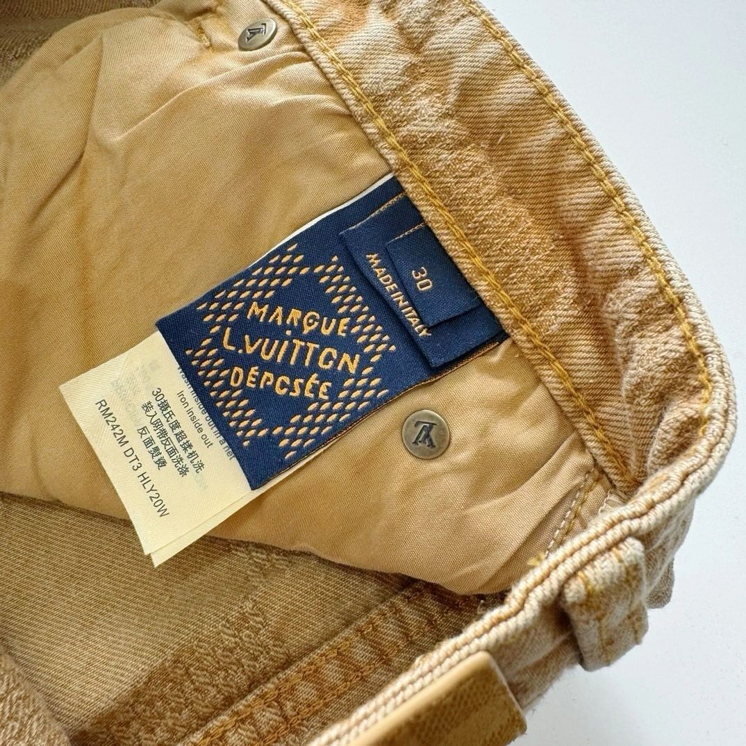 LV Damier Workwear Denim Pants