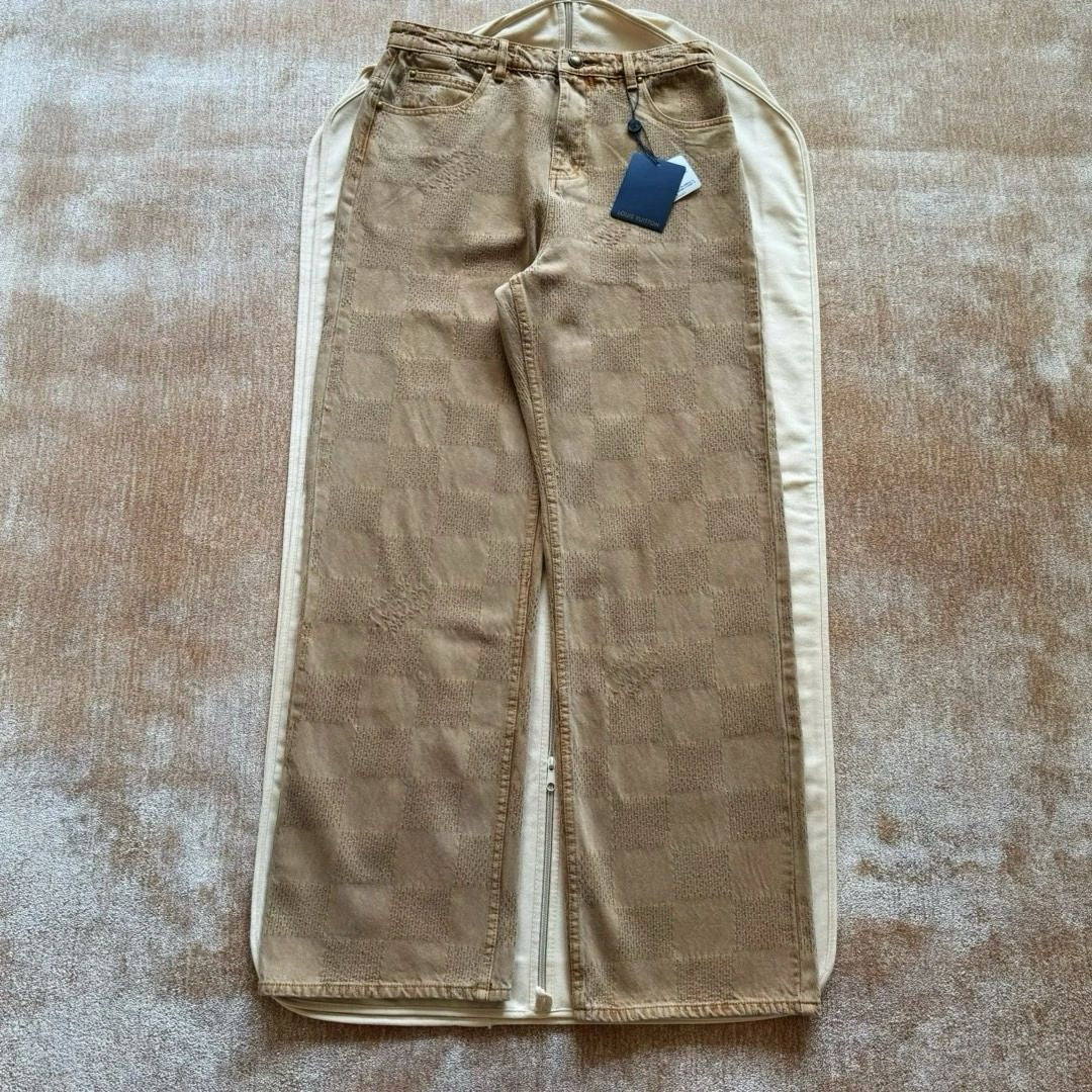 LV Damier Workwear Denim Pants