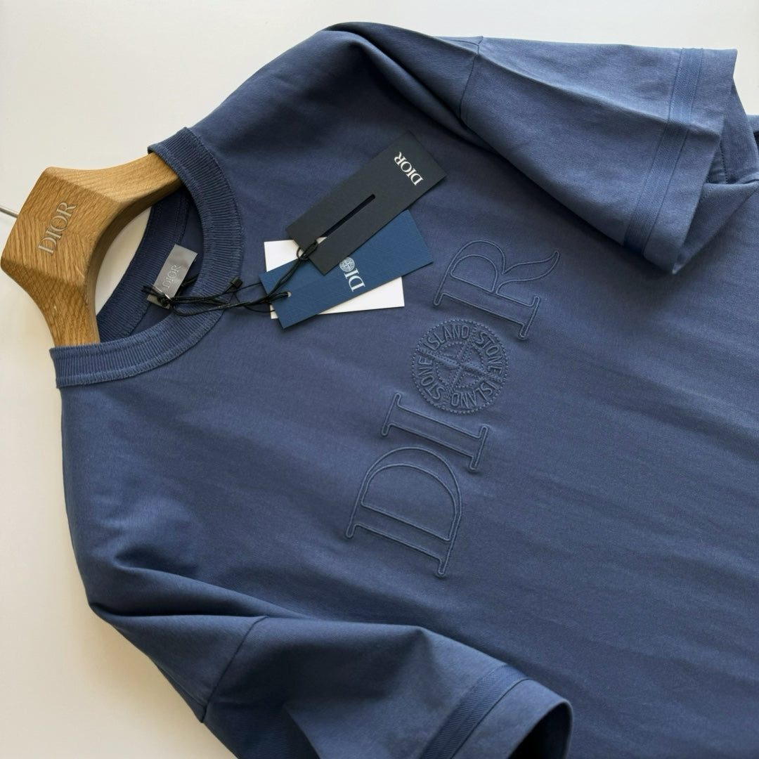 Dior x Stone Island Silk Short Sleeve shirt