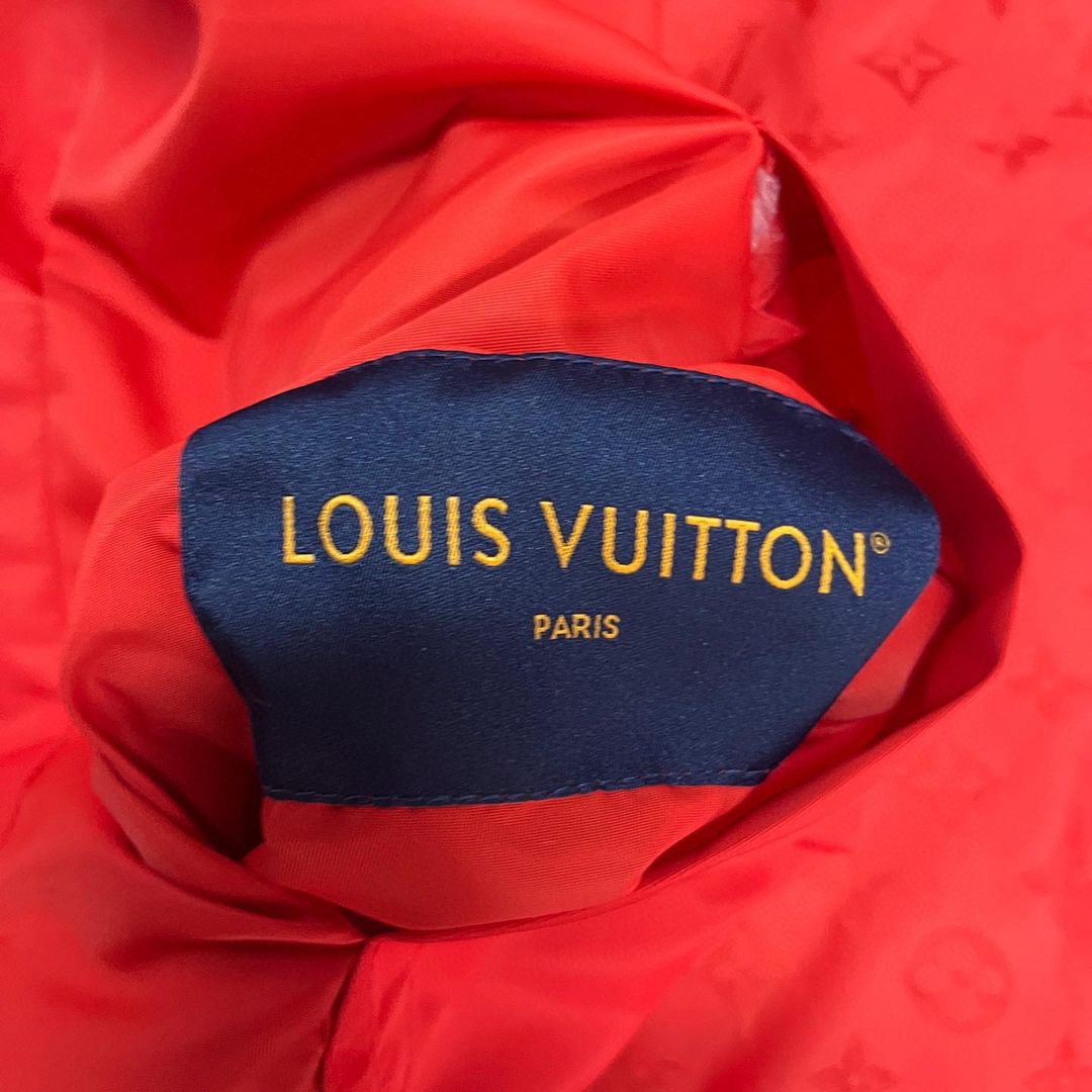 LV Monogram Reversible Windbreaker Red