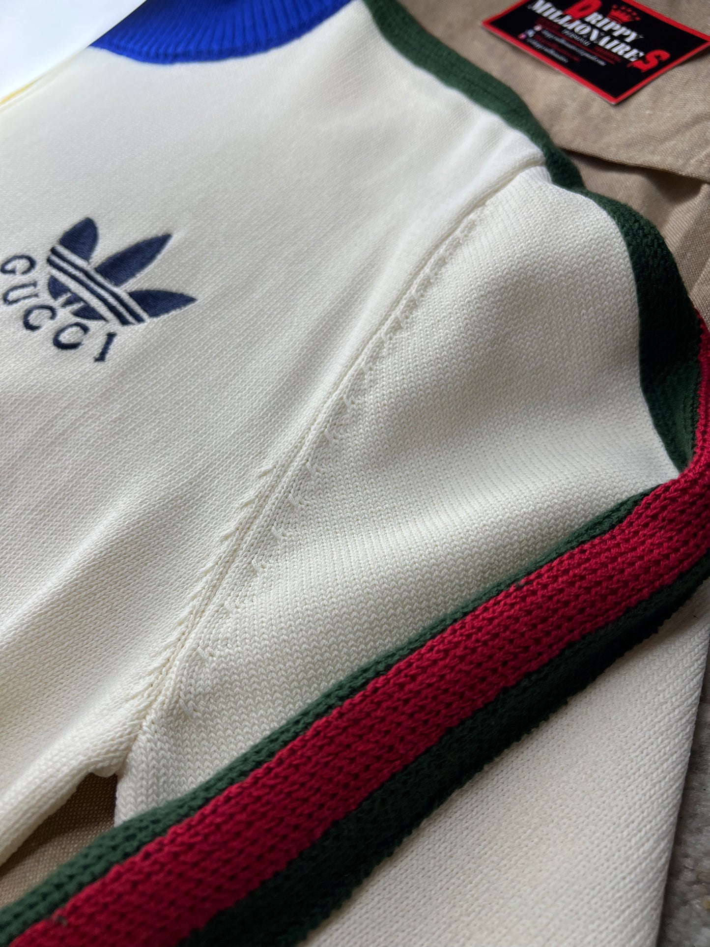 ADIDAS X GUCCI VISCOSE ZIP-UP JACKET