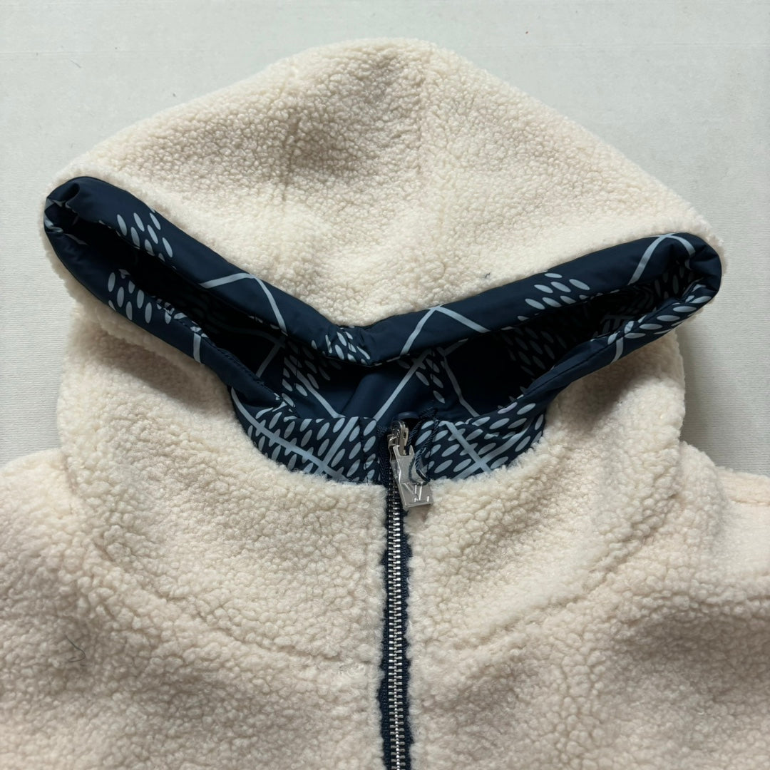 Lv Denim Fleece Blouson