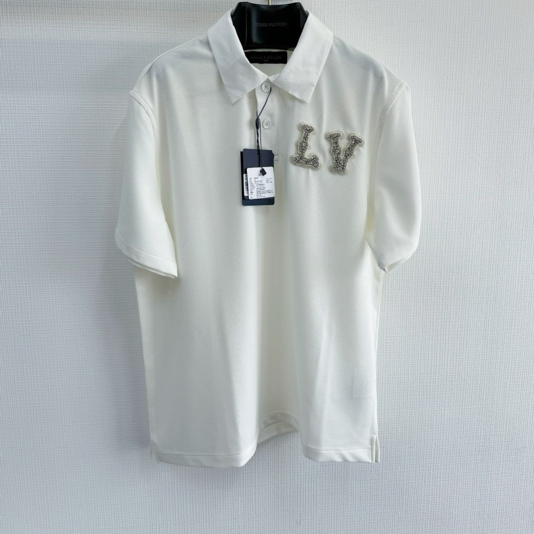 Lv Short-Sleeved Signature Shirt