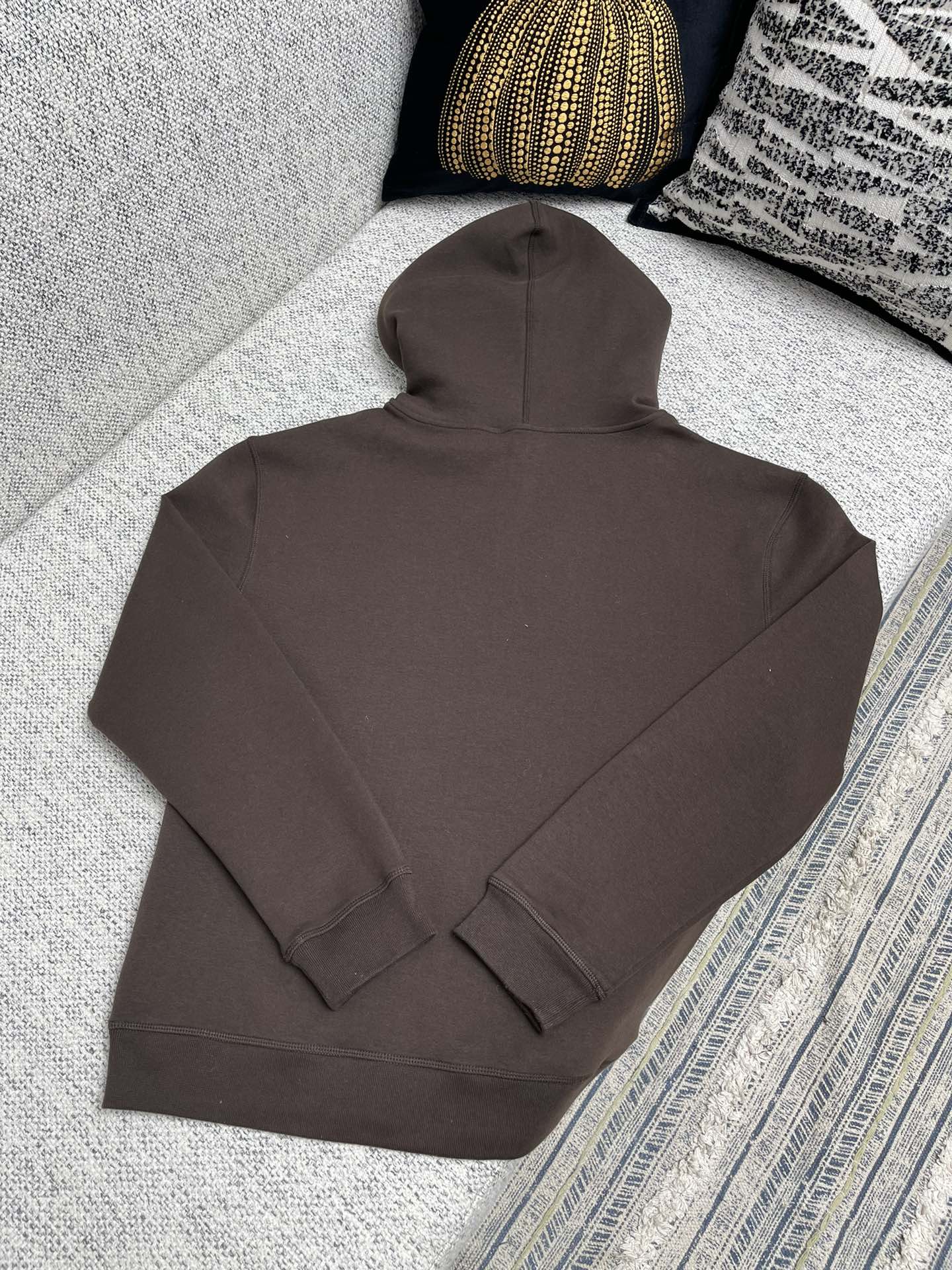 Lv Embelished Cotton Hoodie