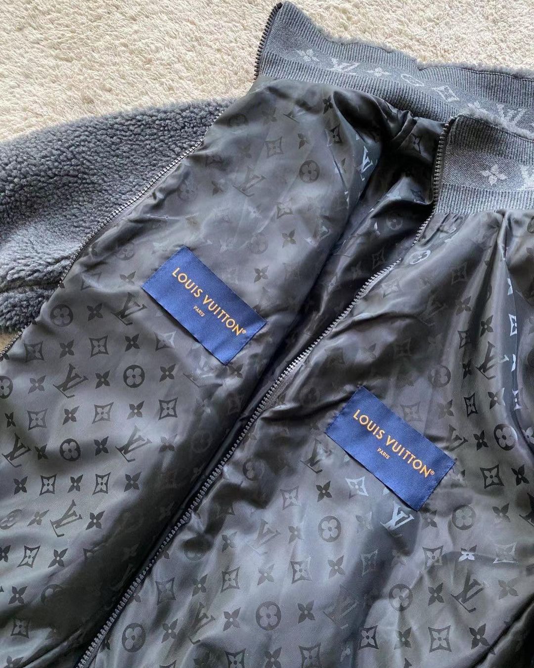 LV Fleece Blouson