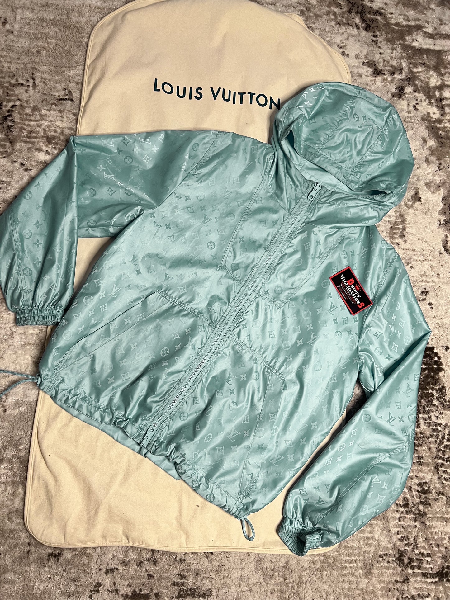 Lv Monogram Reversible Windbreaker