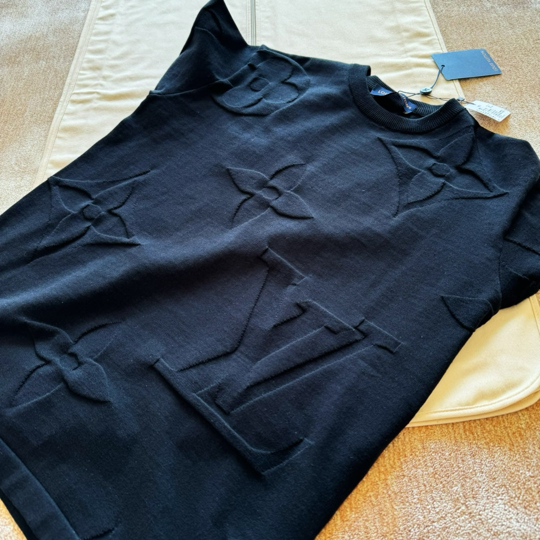 Lv Short-Sleeved Signature Shirt