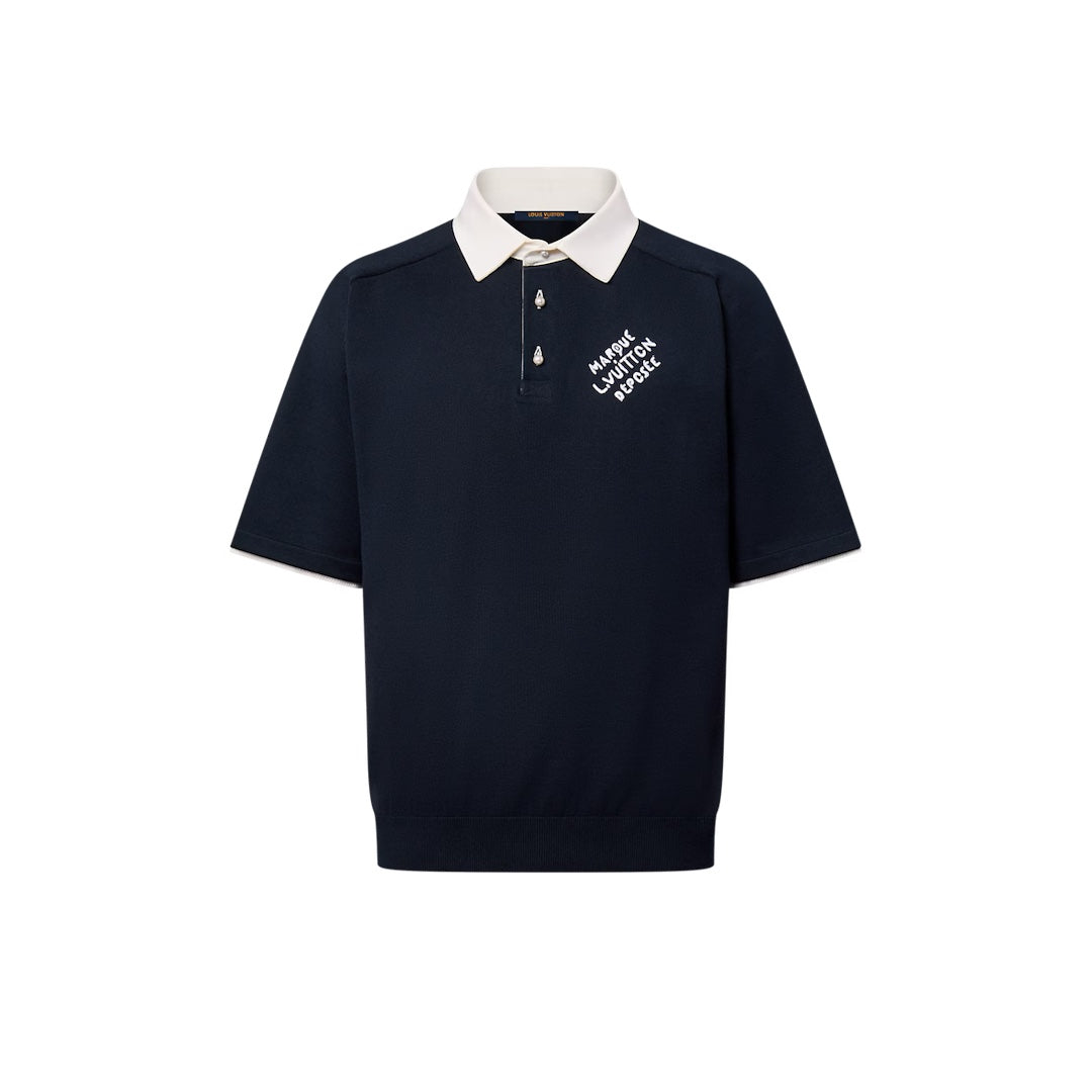 Lv Short-Sleeved Signature Shirt