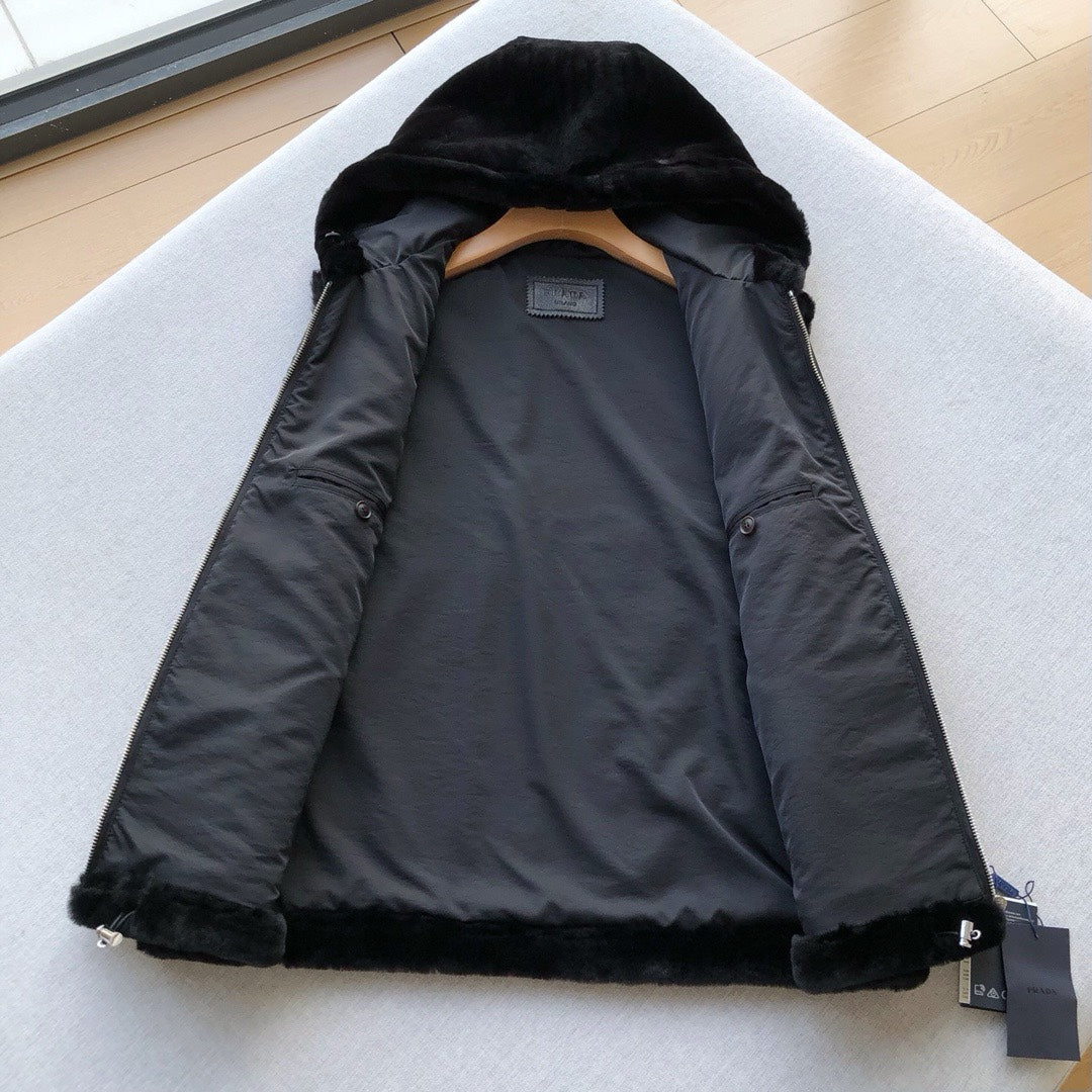 Prada Mink Gilet