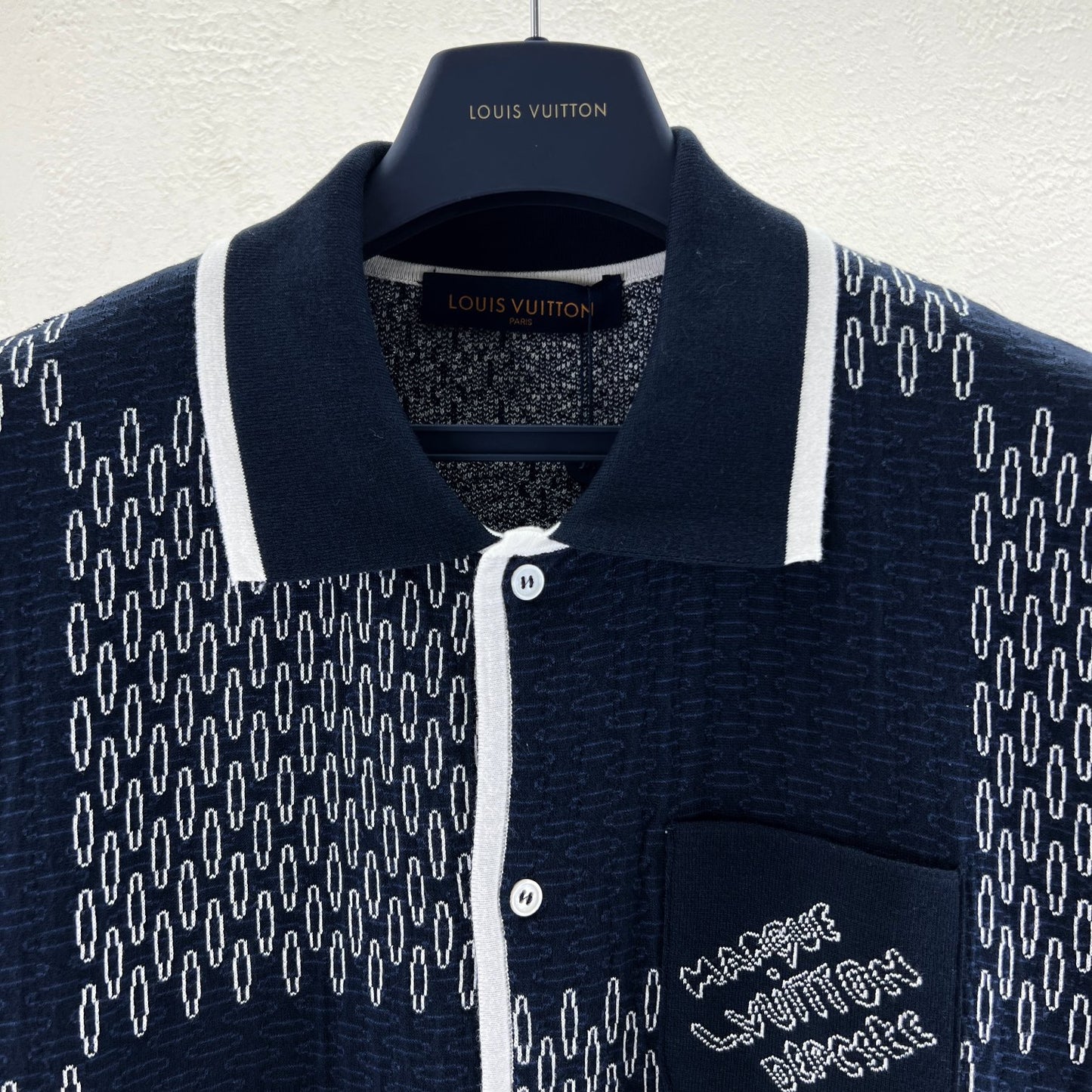 Lv Short-Sleeved Signature Shirt