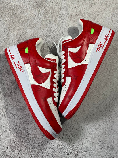 Air Force 1 Low Louis Vuitton White Red