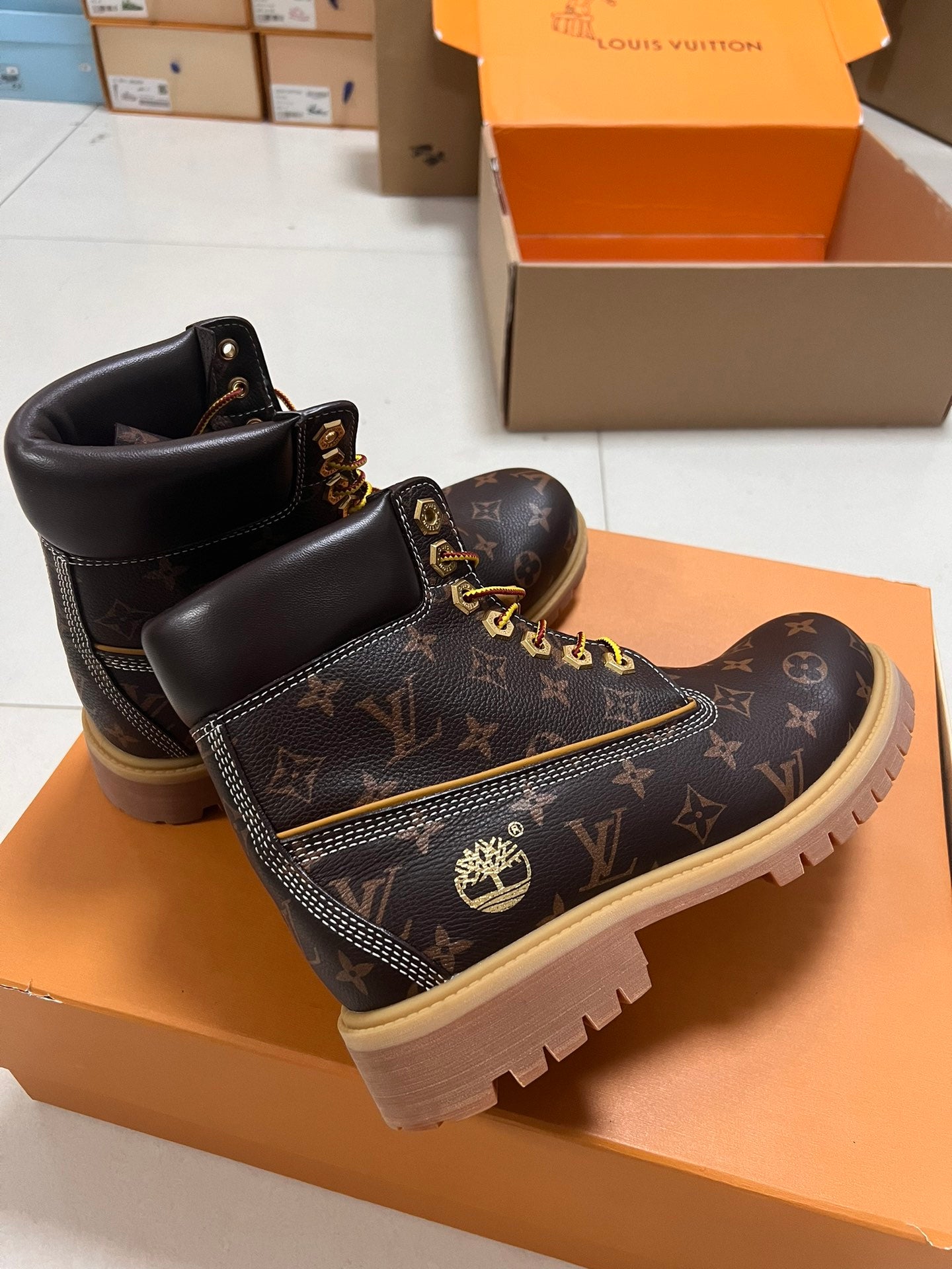 LV x Timberland 6-In Ankle Boot