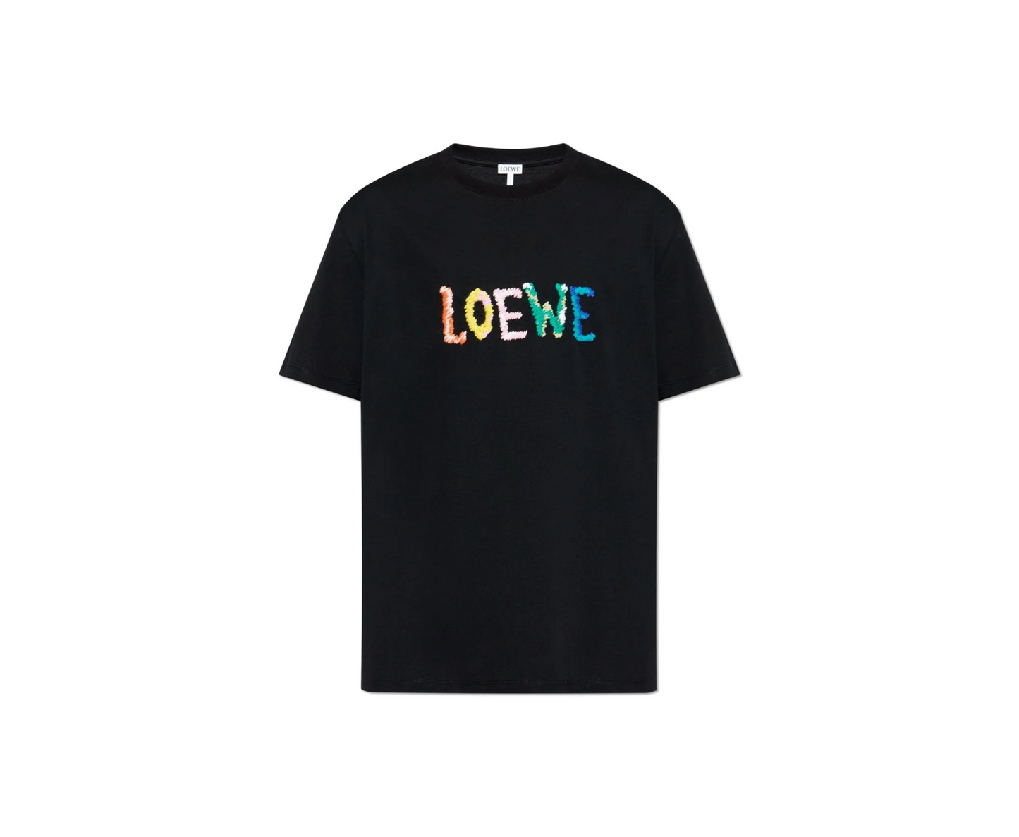 LOEWE  Anagram Logo Embroidered Cotton Jersey T-Shirt