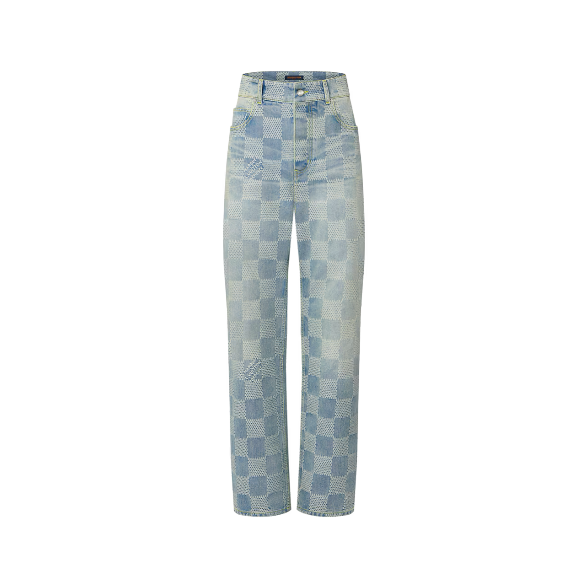 LV Monogram Denim Carpenter Pants