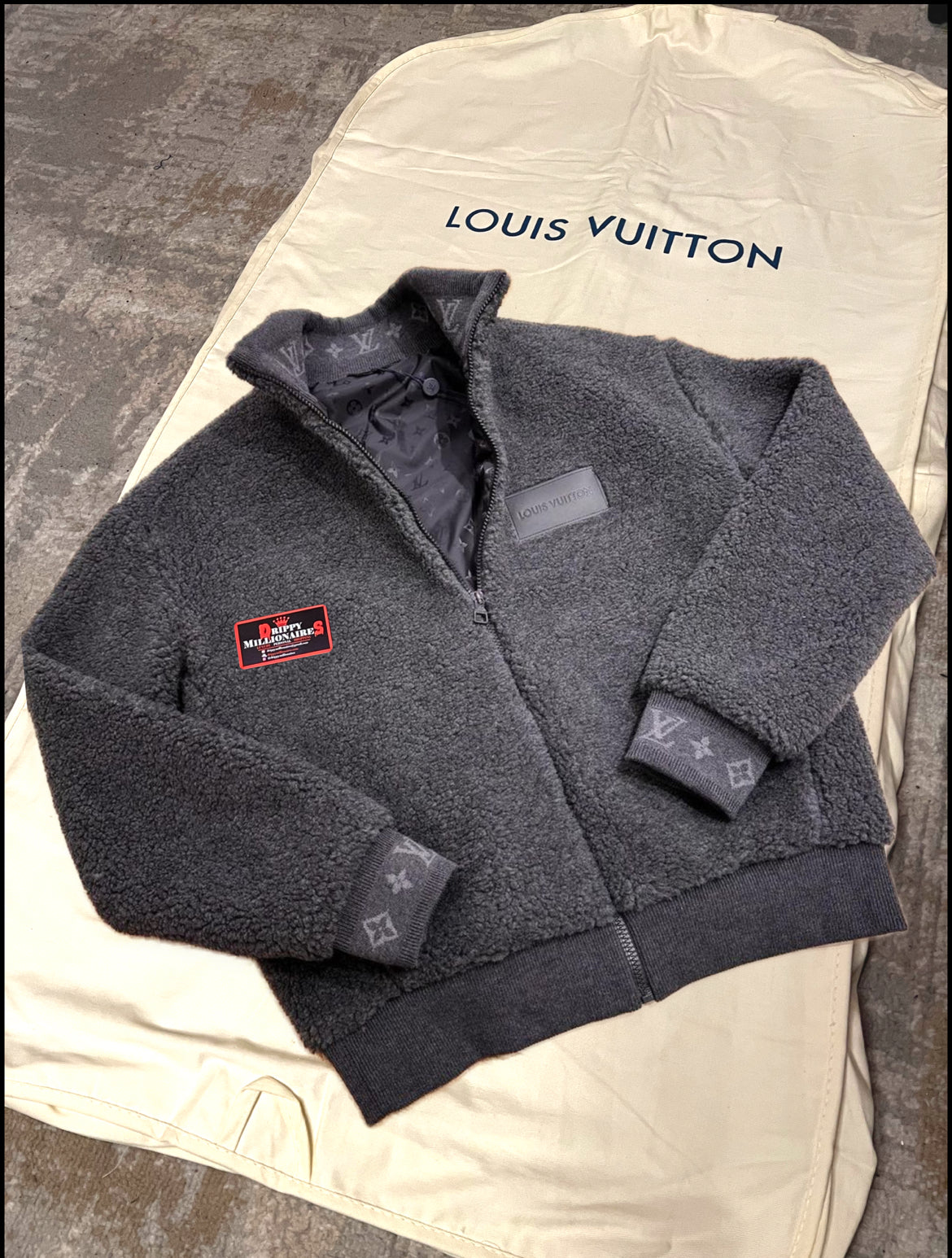 LV Fleece Blouson