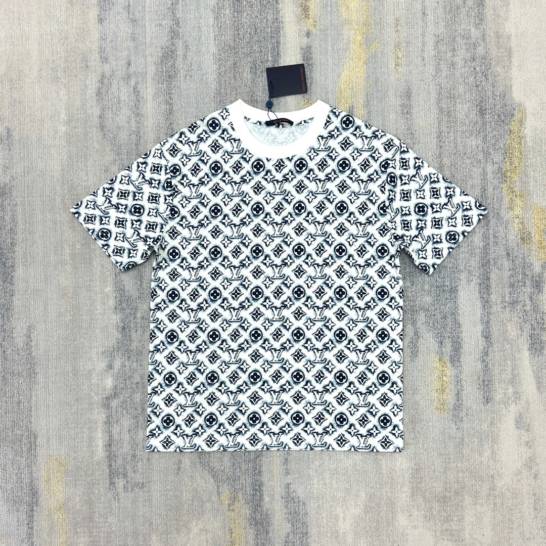 Lv Short-Sleeved Signature Shirt