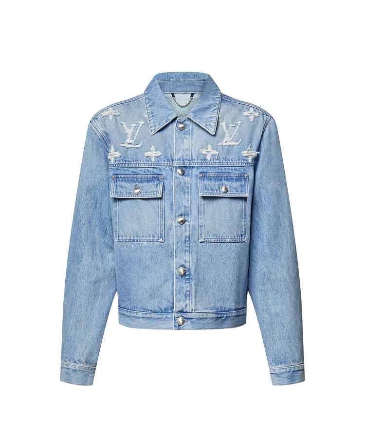 Lv Denim Trucker Jacket