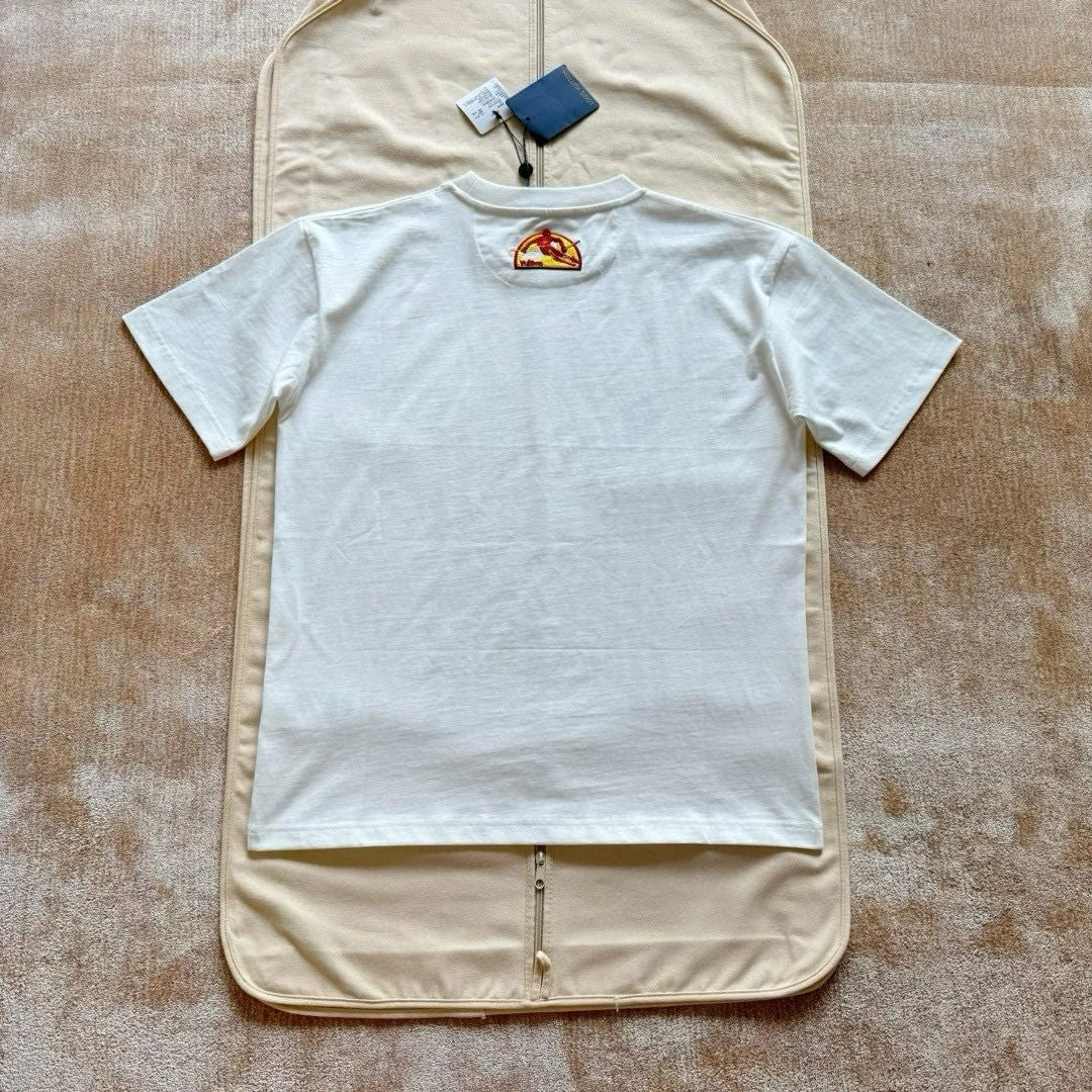 Lv Printed Cotton T-shirt