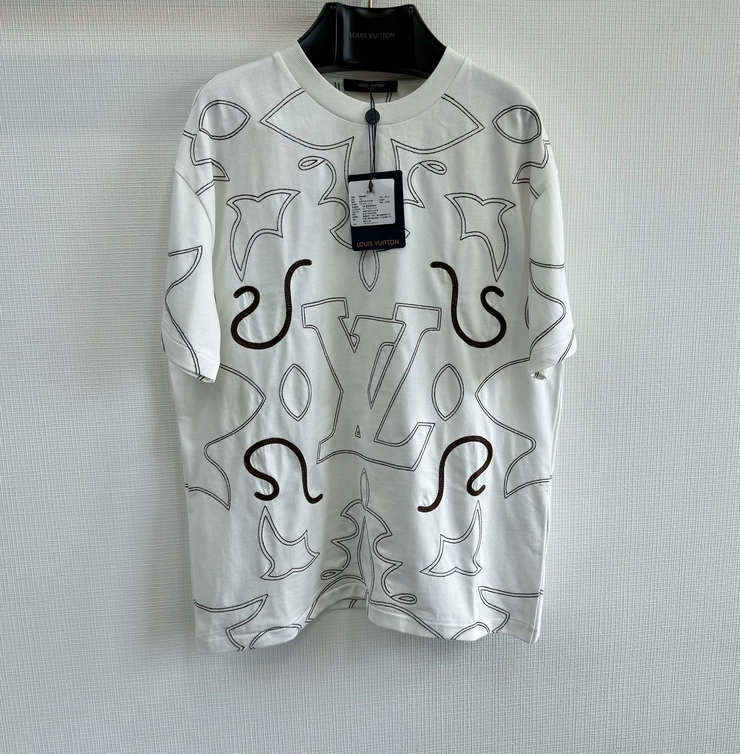 Lv Short-Sleeved Signature Shirt