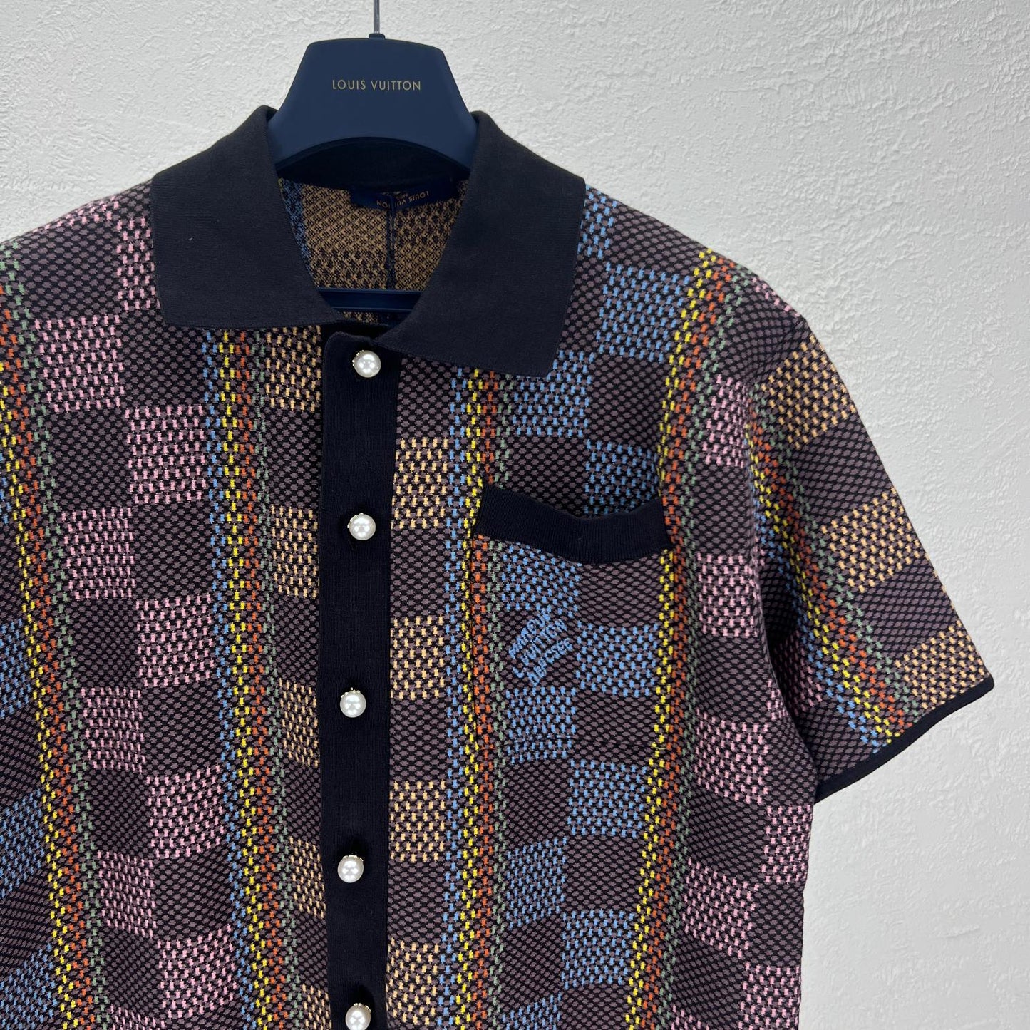 Lv Short-Sleeved Signature Shirt