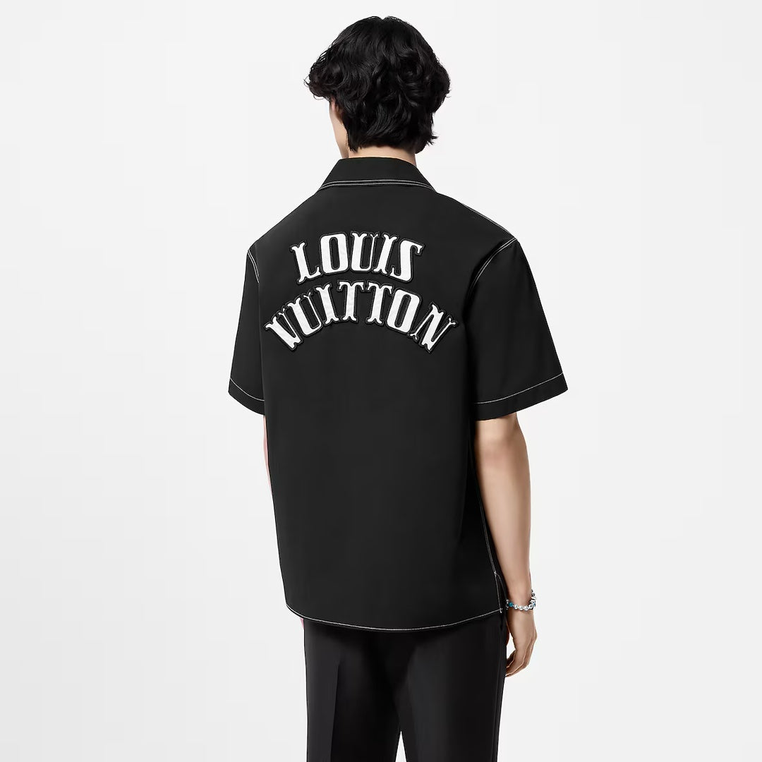 Lv Short-Sleeved Signature Shirt