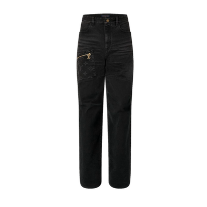LV Monogram Denim Pants