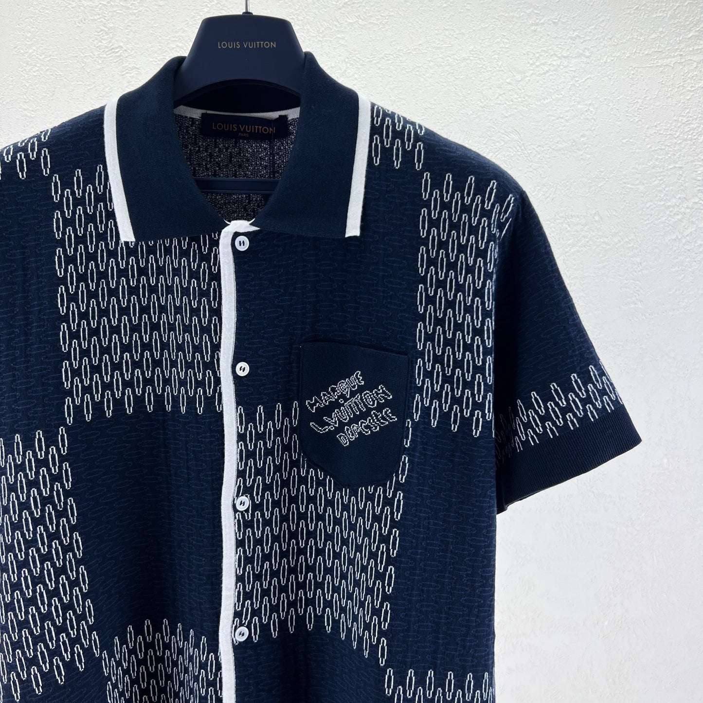 Lv Short-Sleeved Signature Shirt